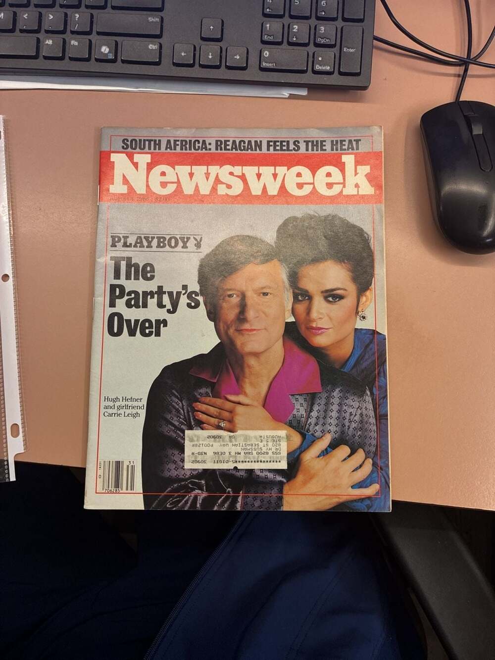 Newsweek Magazine August 4 1986 Hugh Hefner Playboy The Party's Over